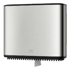 Tork Mini Jumbo Toilet Roll Dispenser, Stainless Steel