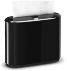 Tork Xpress Countertop Multifold Hand Towel Dispenser, Black