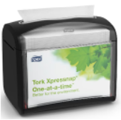 Tork XpressNap Tabletop Napkin Dispenser, Black