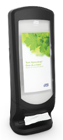 Tork Xpressnap Stand Napkin Dispenser, Black