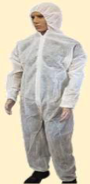 OVERALL - NON WOVEN DISPOSABLE