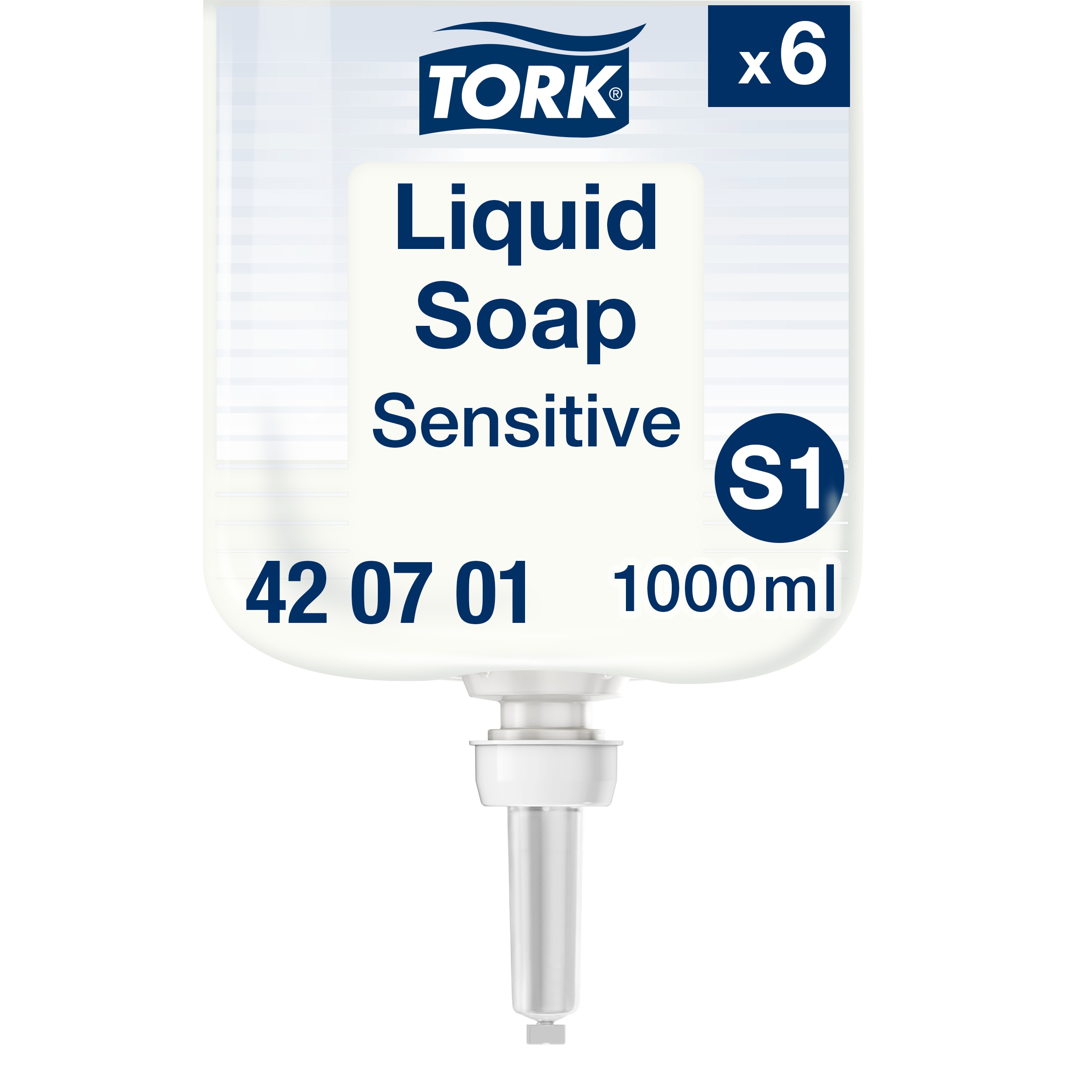 Tork Extra Mild Liquid Soap, 1000ml (non-perfumed)