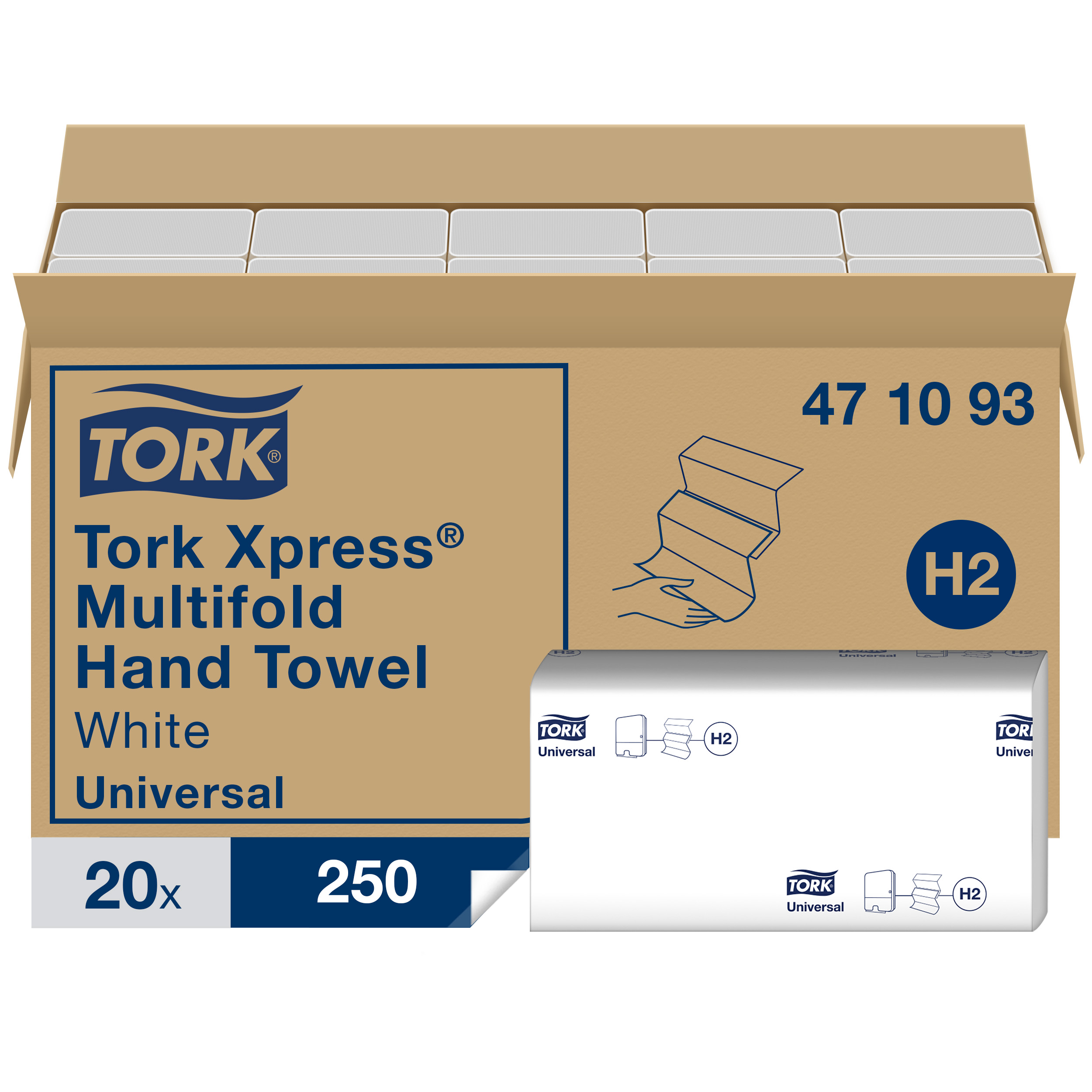 Tork Xpress Multifold HT Uni 1p Z
