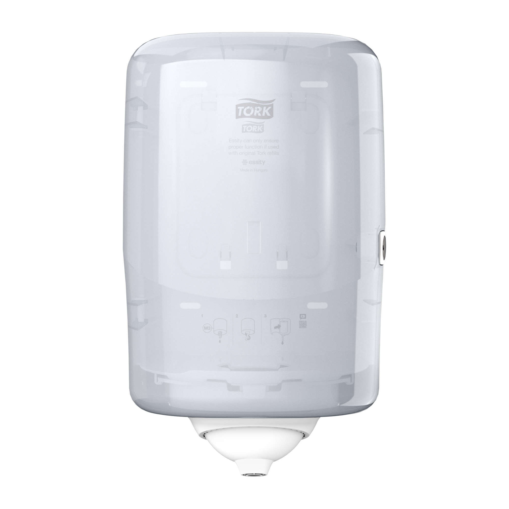 Tork Reflex ™ Single Sheet M3 Mini Centrefeed Dispenser, White