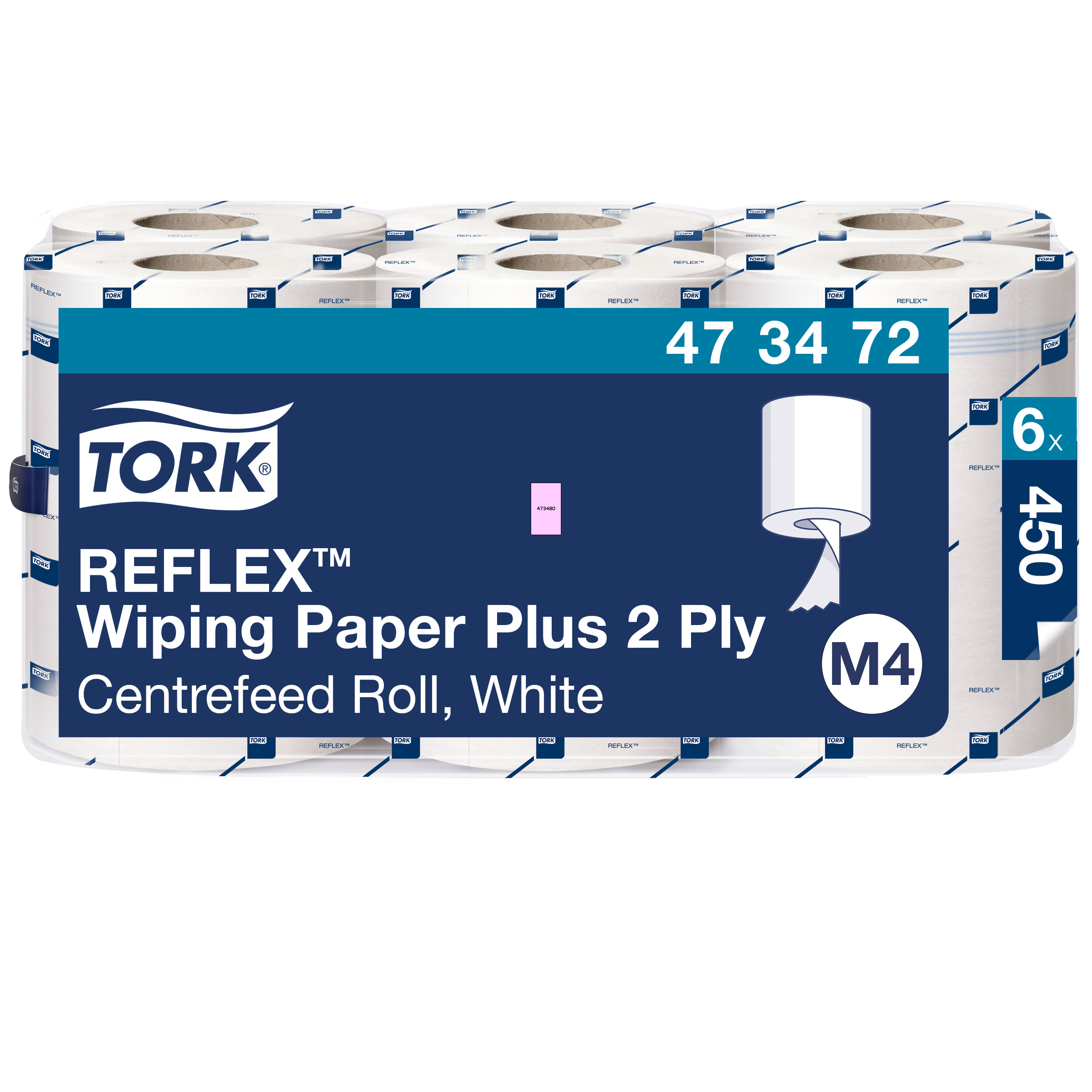 Tork Reflex™ centerfeed Roll, M4, White