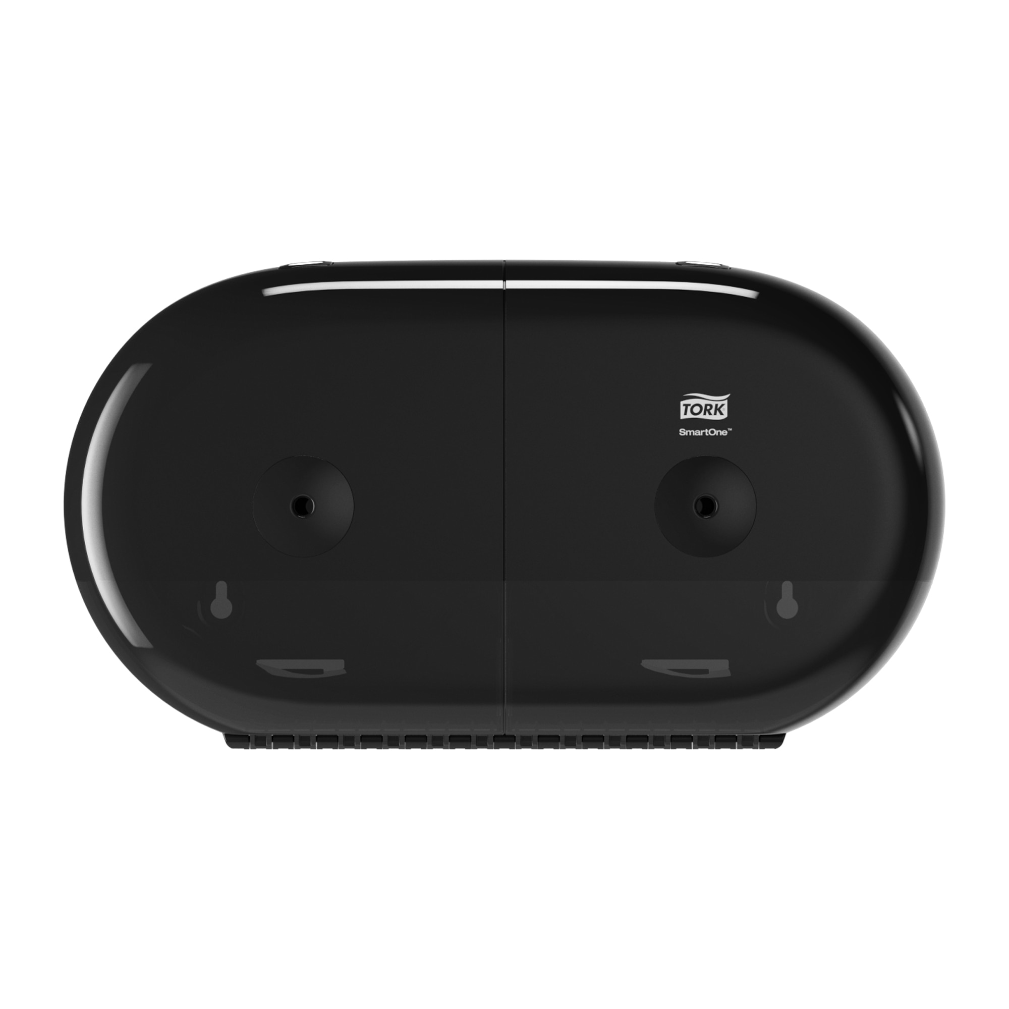 Tork SmartOne® Twin Mini Toilet Roll Dispenser, T9, Black
